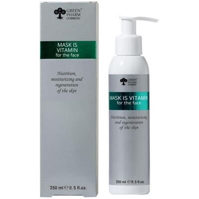 Bielenda, Gesichtsmaske, GREEN PHARM COSMETICS Vitamin Mask witaminowa maska do twarzy 250ml (250 ml) Bielenda, Gesichtsmaske, GREEN PHARM COSMETICS Vitamin Mask witaminowa maska do twarzy 250ml (250 ml)