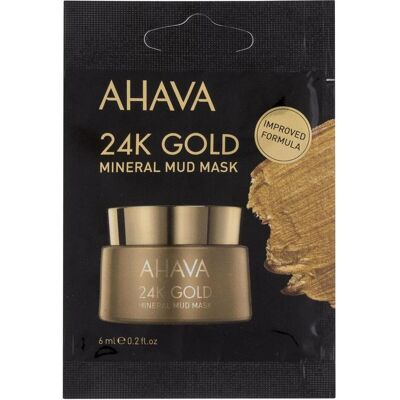 AHAVA - Mineral Mud 24K Gold - 6 ml - Gesichtsmaske AHAVA - Mineral Mud 24K Gold - 6 ml - Gesichtsmaske