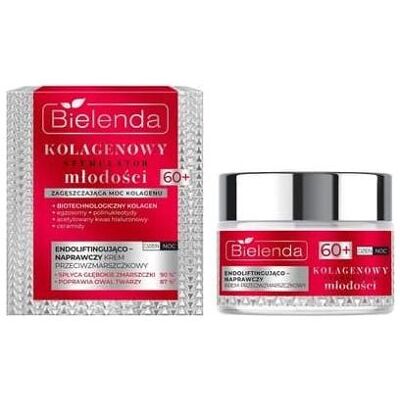 Bielenda - Kolagenowy Stymulator Młodości - 50 ml - 60+ - Cream Bielenda - Kolagenowy Stymulator Młodości - 50 ml - 60+ - Cream