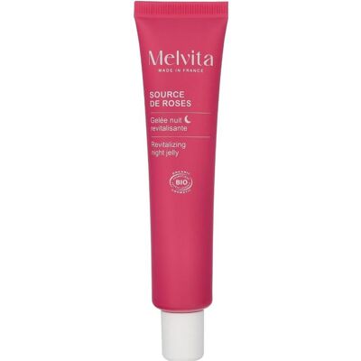 Melvita Source de Roses Bio-Wildrosen-Nachtgel - Feuchtigkeitspflege für alle Hauttypen Melvita Source de Roses Bio-Wildrosen-Nachtgel - Feuchtigkeitspflege für alle Hauttypen