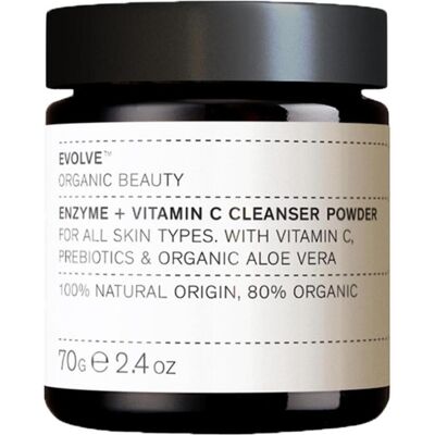 Evolve Organic Beauty Enzym + Vitamin C Reinigungs Pulver - 70g Evolve Organic Beauty Enzym + Vitamin C Reinigungs Pulver - 70g