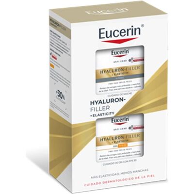 Eucerin, Beauty Geschenkset, Hyaluron Filler + Elasticity Day & Night 2-Piece Case (Gesichtspflege Set) Eucerin, Beauty Geschenkset, Hyaluron Filler + Elasticity Day & Night 2-Piece Case (Gesichtspflege Set)