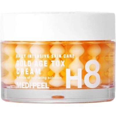 LANTALE Gold Age Tox Creme Medi-Peel 50 ml - Verjüngende Kapselcreme mit Seidenextrakt LANTALE Gold Age Tox Creme Medi-Peel 50 ml - Verjüngende Kapselcreme mit Seidenextrakt