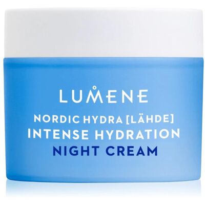 Lumene, Gesichtscreme, Nordic Hydra Lhde Intense Hydration Night Cream - Instant Hydration for Night (50 ml, Nachtcreme) Lumene, Gesichtscreme, Nordic Hydra Lhde Intense Hydration Night Cream - Instant Hydration for Night (50 ml, Nachtcreme)