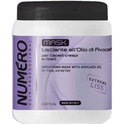 Numero Group, Gesichtsmaske, NUMERO Smoothing Mask With Avocado Oil wygładzająca maska z olejkiem z awokado 1000ml (1000 ml) Numero Group, Gesichtsmaske, NUMERO Smoothing Mask With Avocado Oil wygładzająca maska z olejkiem z awokado 1000ml (1000 ml)