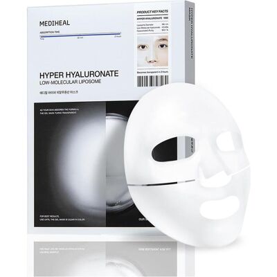 Mediheal, Gesichtsmaske, - Hyper Hyaluronate Mask - 10pcs (370 g) Mediheal, Gesichtsmaske, - Hyper Hyaluronate Mask - 10pcs (370 g)