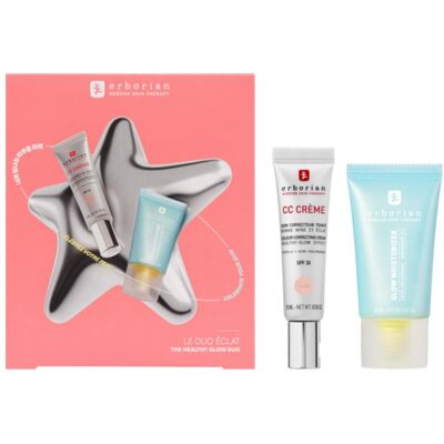 Erborian, Beauty Geschenkset, Kit CC X Glow Moisturizer Clair 15ml + 20ml (Gesichtspflege Set) Erborian, Beauty Geschenkset, Kit CC X Glow Moisturizer Clair 15ml + 20ml (Gesichtspflege Set)