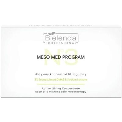 Bielenda - PROFESSIONAL Aktywny koncentrat liftingujący z 3% Enkapsułkowanym DMAE 10x3ml (3 ml) Bielenda - PROFESSIONAL Aktywny koncentrat liftingujący z 3% Enkapsułkowanym DMAE 10x3ml (3 ml)