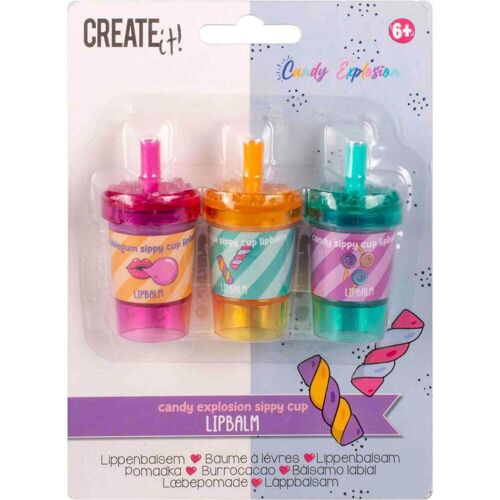 Create It! Candy Lippenbalsam, 3 Stk.