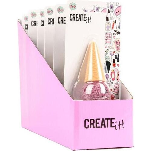 Create It! Schaffe es. Nagellack-Eistüte