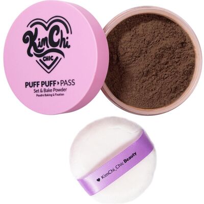 KimChi Chic Beauty, Gesichtspuder, - Puff Puff Pass Loose Setting Powder - Chocolate - 24g (Chocolate) KimChi Chic Beauty, Gesichtspuder, - Puff Puff Pass Loose Setting Powder - Chocolate - 24g (Chocolate)