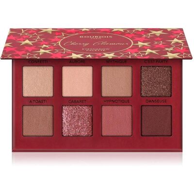 Bourjois, Lidschatten, Cherry Glamour Eyeshadow Palette (Braun, Nude, Rosa, Rot) Bourjois, Lidschatten, Cherry Glamour Eyeshadow Palette (Braun, Nude, Rosa, Rot)