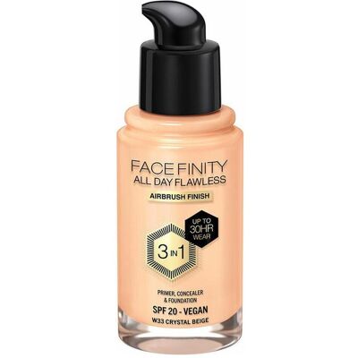 Max Factor Face Finity All Day Flawless Make-up Grundierung Max Factor Face Finity All Day Flawless Make-up Grundierung