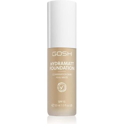 Copenhagen, Foundation, GOSH - Hydramatt Foundation Light 004N 30 ml (004N) Copenhagen, Foundation, GOSH - Hydramatt Foundation Light 004N 30 ml (004N)