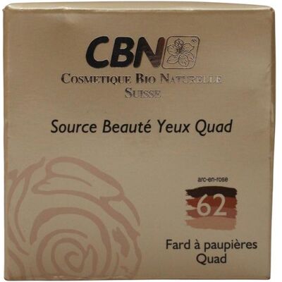 CBN - FARD À PAUPIÈRES QUAD - Hellbraun - 10 g - Eye shadow palette CBN - FARD À PAUPIÈRES QUAD - Hellbraun - 10 g - Eye shadow palette