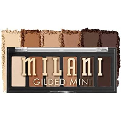 Milani, Lidschatten, Gilded Mini Eyeshadow Palette mit 6 matten und schimmernden Farbtönen Whiskey Business (Whiskey Business) Milani, Lidschatten, Gilded Mini Eyeshadow Palette mit 6 matten und schimmernden Farbtönen Whiskey Business (Whiskey Business)
