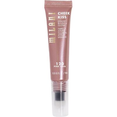 Milani, Blush, Cheek Kiss Blush + Glow, Illuminating, Liquid Blush, 120, Pink Cava, 10 ml For Women (Pink Canvas, Pink Cava) Milani, Blush, Cheek Kiss Blush + Glow, Illuminating, Liquid Blush, 120, Pink Cava, 10 ml For Women (Pink Canvas, Pink Cava)