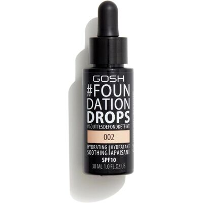 Gosh, Foundation, #Foundation Drops (Ivory) Gosh, Foundation, #Foundation Drops (Ivory)