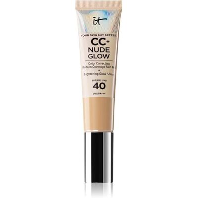 IT Cosmetics CC+ Nude Glow SPF40 (32ml) - Mittelbraun IT Cosmetics CC+ Nude Glow SPF40 (32ml) - Mittelbraun