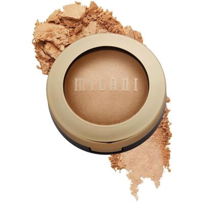 Milani, Highlighter + Bronzer, Baked (#120 Champagne D’Oro, Highlighter, 8 g) Milani, Highlighter + Bronzer, Baked (#120 Champagne D’Oro, Highlighter, 8 g)