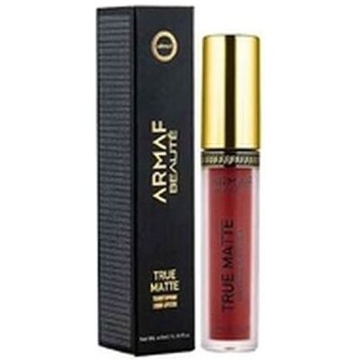 Armaf, Lippenstift + Lipgloss, True Matte Transferproof Liq Lipstick - Matte liquid lipstick 4 ml 02 Tres Jour Armaf, Lippenstift + Lipgloss, True Matte Transferproof Liq Lipstick - Matte liquid lipstick 4 ml 02 Tres Jour