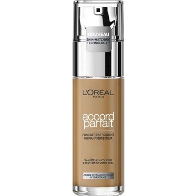 L'Oréal Paris, Foundation, ACCORD PARFAIT foundation hyaluronic acid #7.D/W 30 ml (7D/W, N 7.D/W, W Nº 7.D/W) L'Oréal Paris, Foundation, ACCORD PARFAIT foundation hyaluronic acid #7.D/W 30 ml (7D/W, N 7.D/W, W Nº 7.D/W)