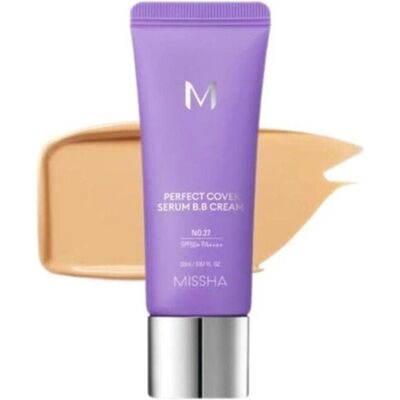 Missha M Perfect Cover Serum BB Cream 27 Honey Beige - BB Creme Missha M Perfect Cover Serum BB Cream 27 Honey Beige - BB Creme