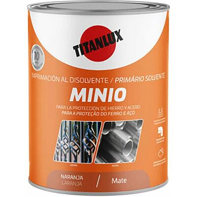 Titanlux - Imprimación Titanlux Orange 750 ml - Orange - Primer Titanlux - Imprimación Titanlux Orange 750 ml - Orange - Primer