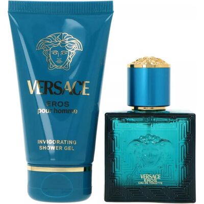 Versace, Beauty Geschenkset, Set mit Herrenparfüm EROS 2 Stücke (Parfum Set) Versace, Beauty Geschenkset, Set mit Herrenparfüm EROS 2 Stücke (Parfum Set)