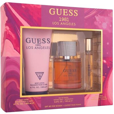 Guess Beauty Geschenkset, 1981 Los Angeles Women Eau De Toilette - Perfume (Parfum Set) Guess Beauty Geschenkset, 1981 Los Angeles Women Eau De Toilette - Perfume (Parfum Set)