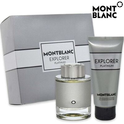 Montblanc Mont Blanc Explorer Platinum Geschenkset - Eau de Parfum & Duschgel Montblanc Mont Blanc Explorer Platinum Geschenkset - Eau de Parfum & Duschgel