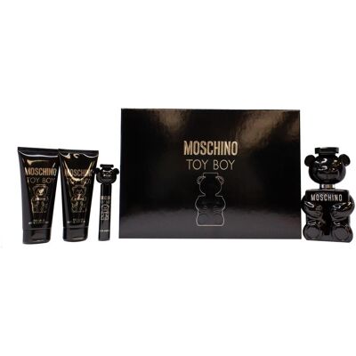 Moschino, Beauty Geschenkset, Toy Boy Eau De Parfum Spray 100ml Set 4 Artikel (Parfum Set) Moschino, Beauty Geschenkset, Toy Boy Eau De Parfum Spray 100ml Set 4 Artikel (Parfum Set)