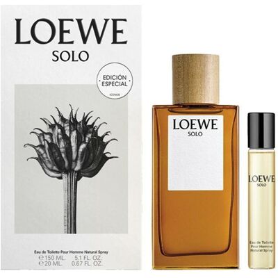 Loewe Solo Eau de Toilette Set - Aromatisch, Ausgewogen, 150ml + 20ml Loewe Solo Eau de Toilette Set - Aromatisch, Ausgewogen, 150ml + 20ml