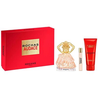 Rochas, Beauty Geschenkset, Audace Eau De Parfum Spray Set 3 Pieces 90ml (Parfum Set) Rochas, Beauty Geschenkset, Audace Eau De Parfum Spray Set 3 Pieces 90ml (Parfum Set)