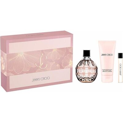 Jimmy Choo EDP Geschenkset 100ml + Mini 7.5ml + Körperlotion Jimmy Choo EDP Geschenkset 100ml + Mini 7.5ml + Körperlotion