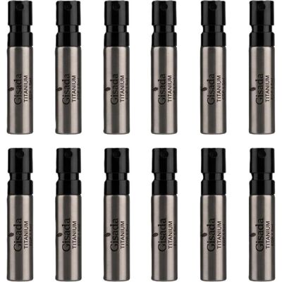 Gisada, Beauty Geschenkset, Titanium Vial Eau De Parfum Pack 12 X 15 Milliliters (Parfum Set) Gisada, Beauty Geschenkset, Titanium Vial Eau De Parfum Pack 12 X 15 Milliliters (Parfum Set)
