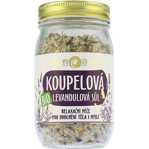 Purity, Badezusatz, Lavender Bio Bath Salt (Badesalz)