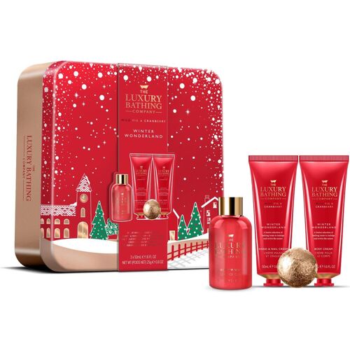 Grace Cole, Beauty Geschenkset, Körperpflege-Geschenkset in der Dose - Feige & Cranberry, 4 Stück (Körperpflegeset)