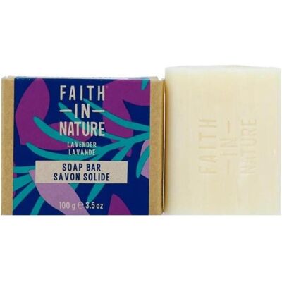 Faith In Nature, Handseife, Lavendel Handgemachte Seife (100 g) Faith In Nature, Handseife, Lavendel Handgemachte Seife (100 g)