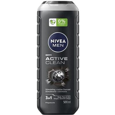 Nivea, Duschmittel, Aktiv-Reinigendes Duschgel (887 ml) Nivea, Duschmittel, Aktiv-Reinigendes Duschgel (887 ml)
