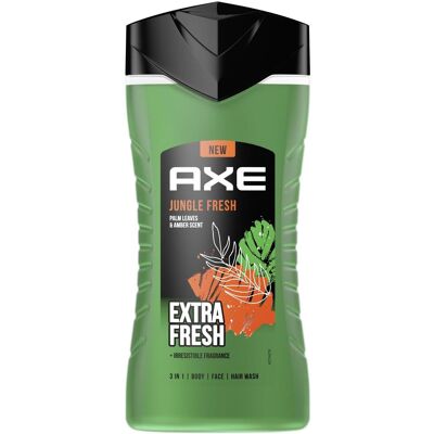 4x AXE, Duschmittel, Duschgel Jungle Fresh 250 ml (250 ml) 4x AXE, Duschmittel, Duschgel Jungle Fresh 250 ml (250 ml)