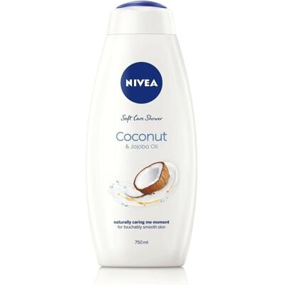 4x Nivea, Duschmittel, Duschgel Coconut 750 ml (750 ml) 4x Nivea, Duschmittel, Duschgel Coconut 750 ml (750 ml)