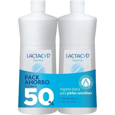 Lactacyd Derma Badegel - Empfindliche Haut - 2 x 1 L Lactacyd Derma Badegel - Empfindliche Haut - 2 x 1 L