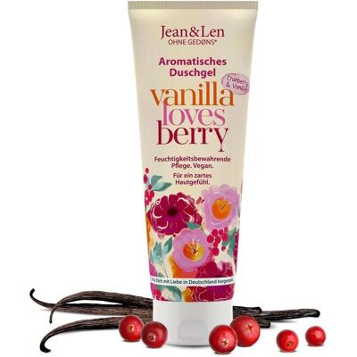 4x Jean & Len, Duschmittel, Duschgel Cranberry/Vanille, 250 ml (250 ml) 4x Jean & Len, Duschmittel, Duschgel Cranberry/Vanille, 250 ml (250 ml)