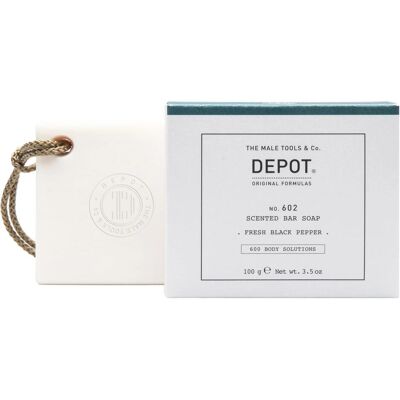 Depot, Handseife, No.602 Selectable Bar Soap Fresh Black Pepper (Hartseife, 150 g) Depot, Handseife, No.602 Selectable Bar Soap Fresh Black Pepper (Hartseife, 150 g)