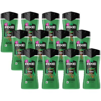 AXE, Duschmittel, Duschgel Jungle Fresh 12er Karton (250 ml) AXE, Duschmittel, Duschgel Jungle Fresh 12er Karton (250 ml)