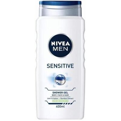 NIVEA, Duschmittel, Duschgel für Männer Sensitive 400ml (400 ml) NIVEA, Duschmittel, Duschgel für Männer Sensitive 400ml (400 ml)