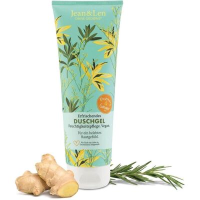 4x Jean & Len, Duschmittel, Rosemary Ginger (250 ml) 4x Jean & Len, Duschmittel, Rosemary Ginger (250 ml)