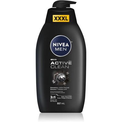 NIVEA, Duschmittel, Aktiv-Reinigendes Duschgel (887 ml) NIVEA, Duschmittel, Aktiv-Reinigendes Duschgel (887 ml)