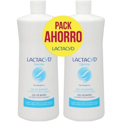 Lactacyd Derma Badegel - Empfindliche Haut - 2 x 1 L Lactacyd Derma Badegel - Empfindliche Haut - 2 x 1 L